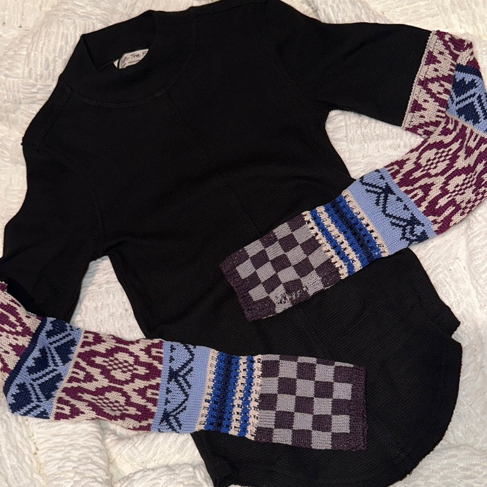 NWT Free people XS boho sweater